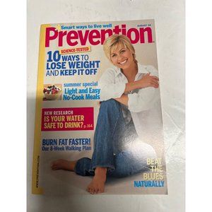 Prevention Magazine Aug 2006 Issue